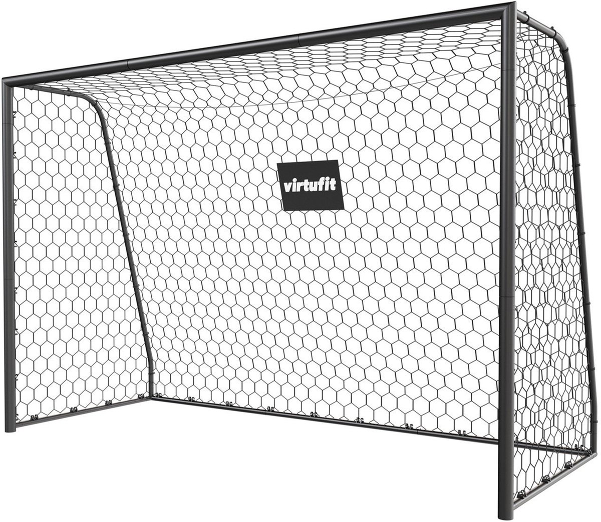 VirtuFit Voetbaldoel Premium - Heavy Duty Voetbal Goal - 240x160x85