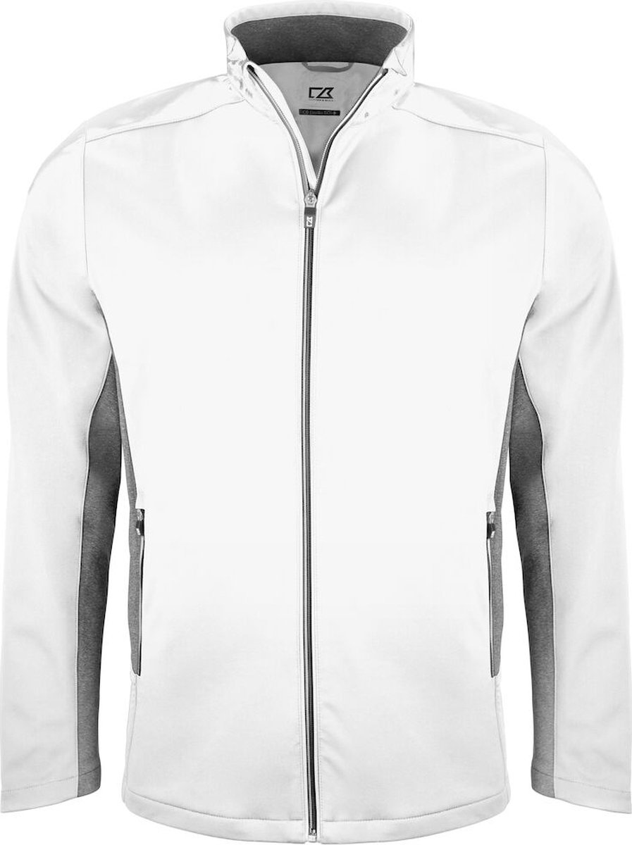 Cutter & Buck 351458 Navigate Softshell Jacket Men - Wit - M