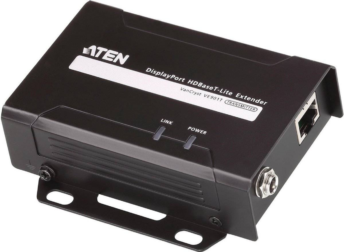 ATEN VE901T-AT-G Extender (verlenging) DisplayPort Via netwerkkabel RJ45 70 m