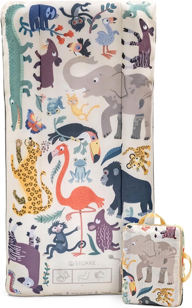 Opblaasbaar Campingbed Stokke® Jetkids™ Cloudsleeper™ Animal Family