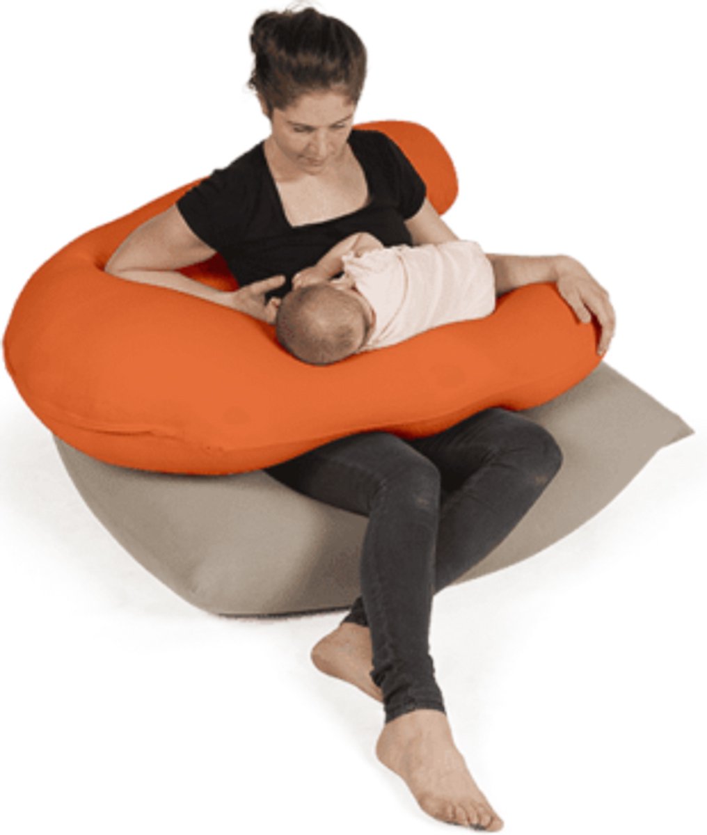 Terapy Uli voedingskussen - Oranje | 100cm x 80cm x 30cm