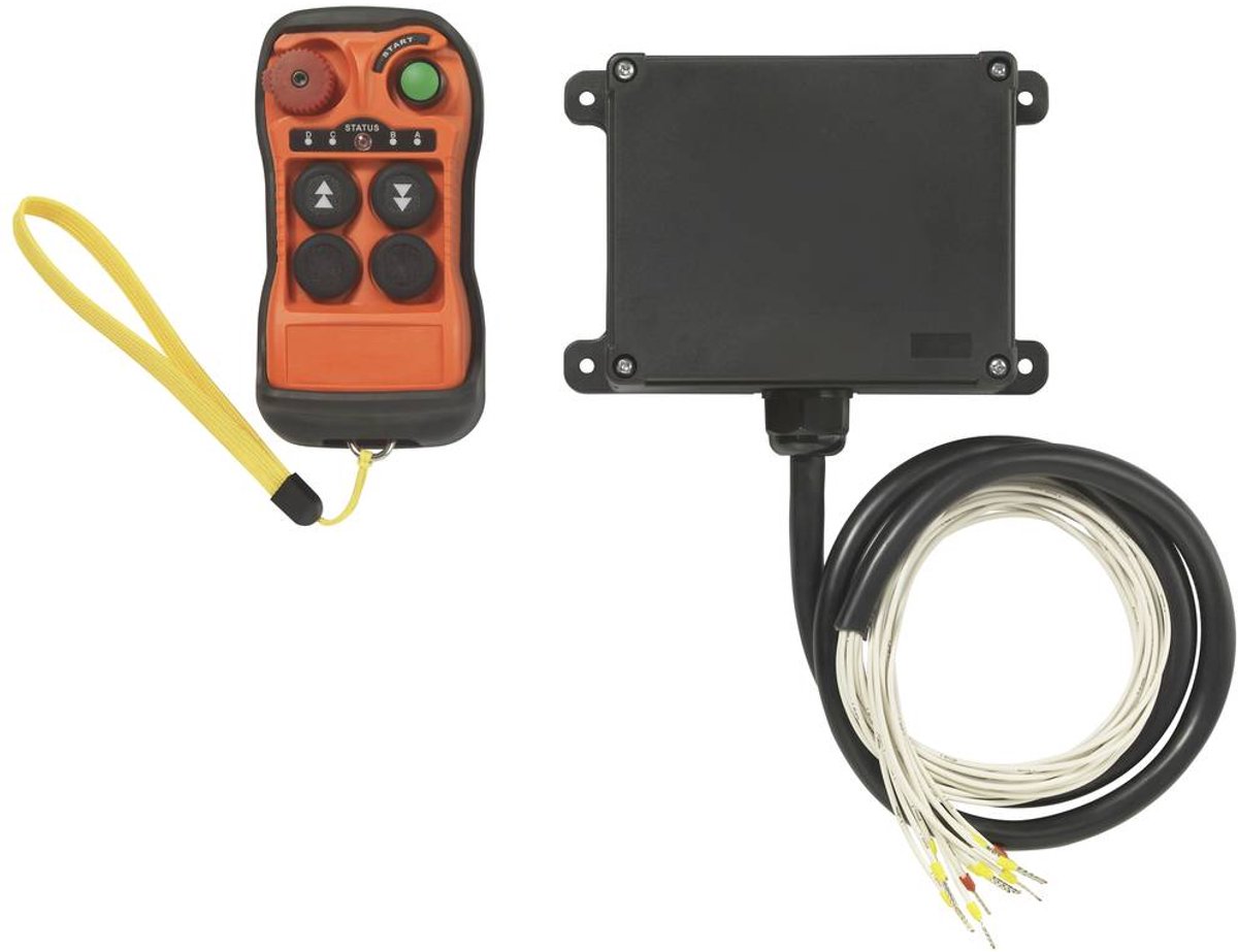 TRU COMPONENTS TC-Q200 36-480V Industriële draadloze afstandsbediening, 2-kanaals 36 - 480 V 1 stuk(s)