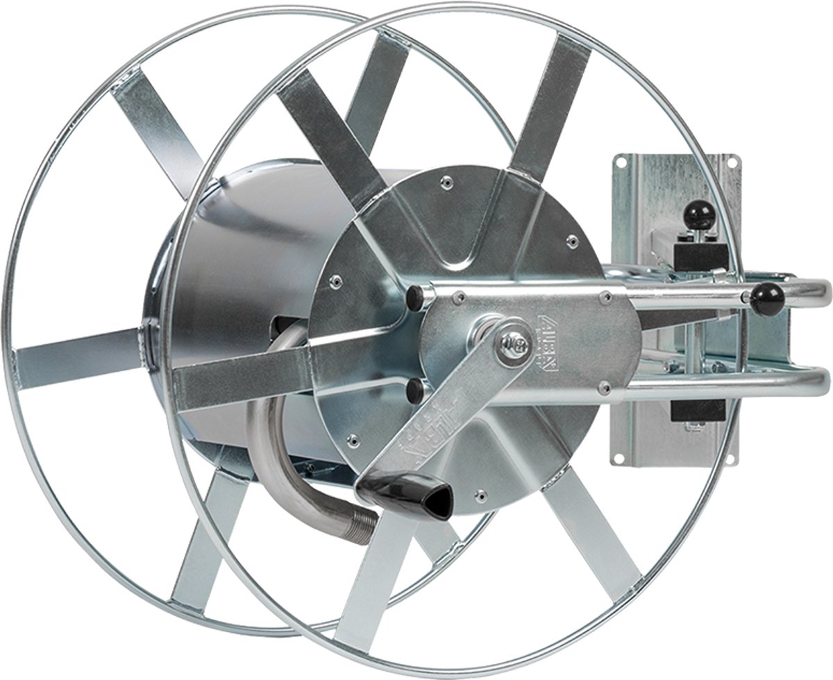 ALBA Status III 11525 Tuinslanghouder voor aan de muur 1 stuk(s) Zilver