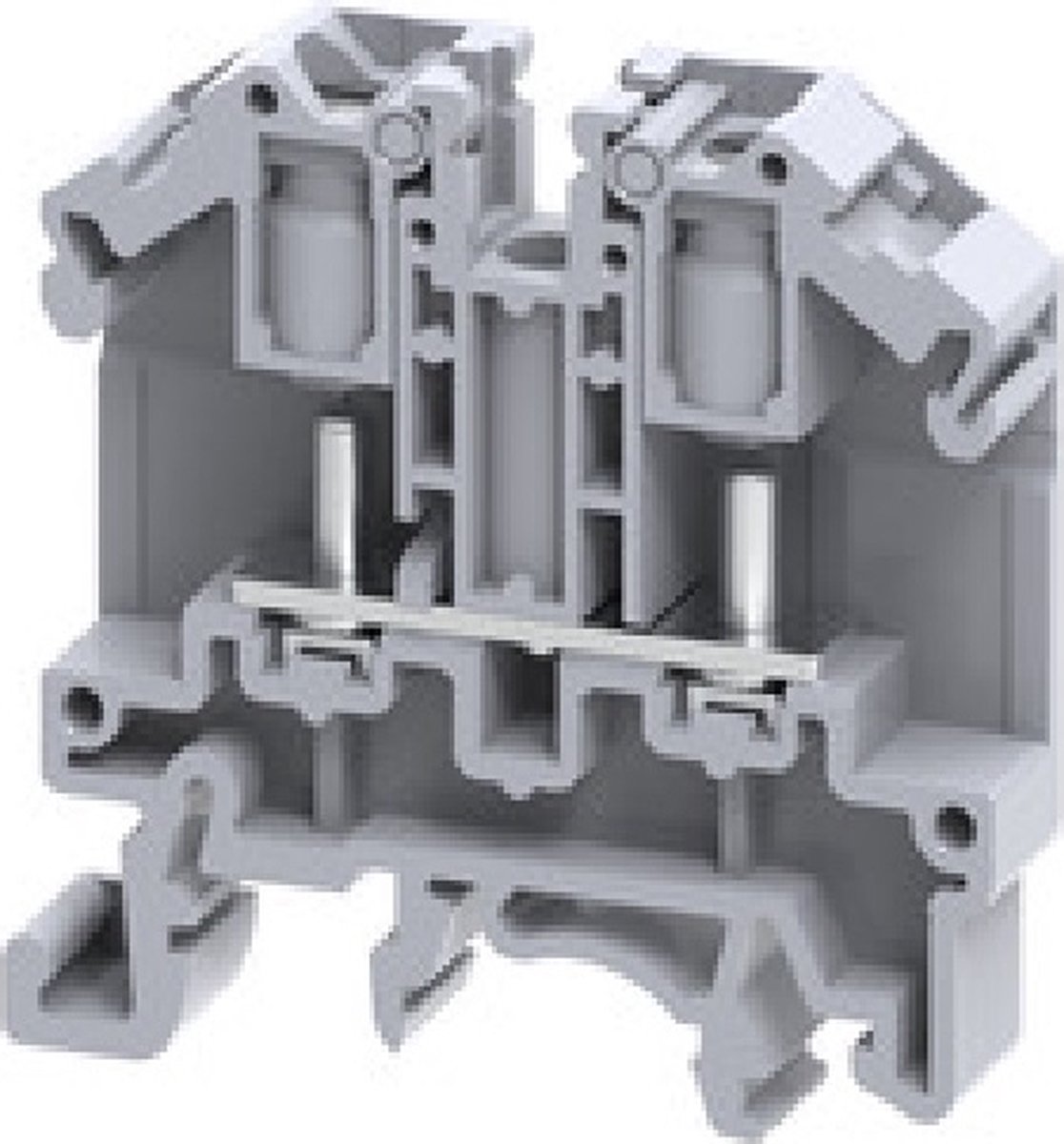 Weidmüller 2614930000 Boutklem Boutaansluiting Grijs 100 stuk(s)