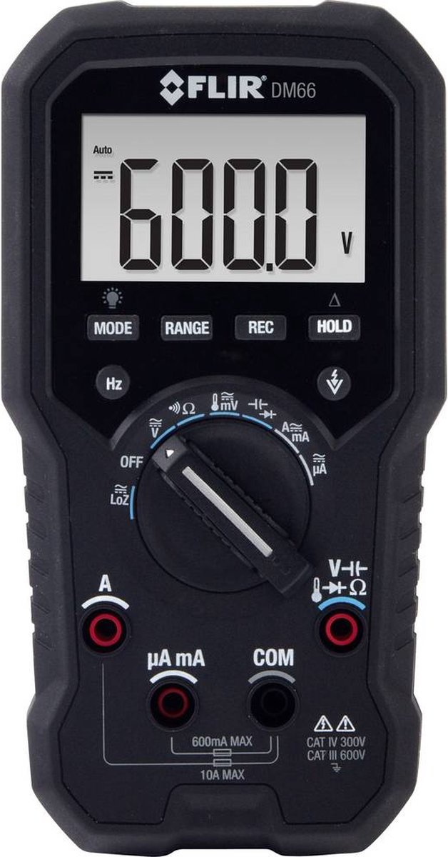 FLIR DM66 Multimeter Digitaal CAT IV 300 V, CAT III 600 V