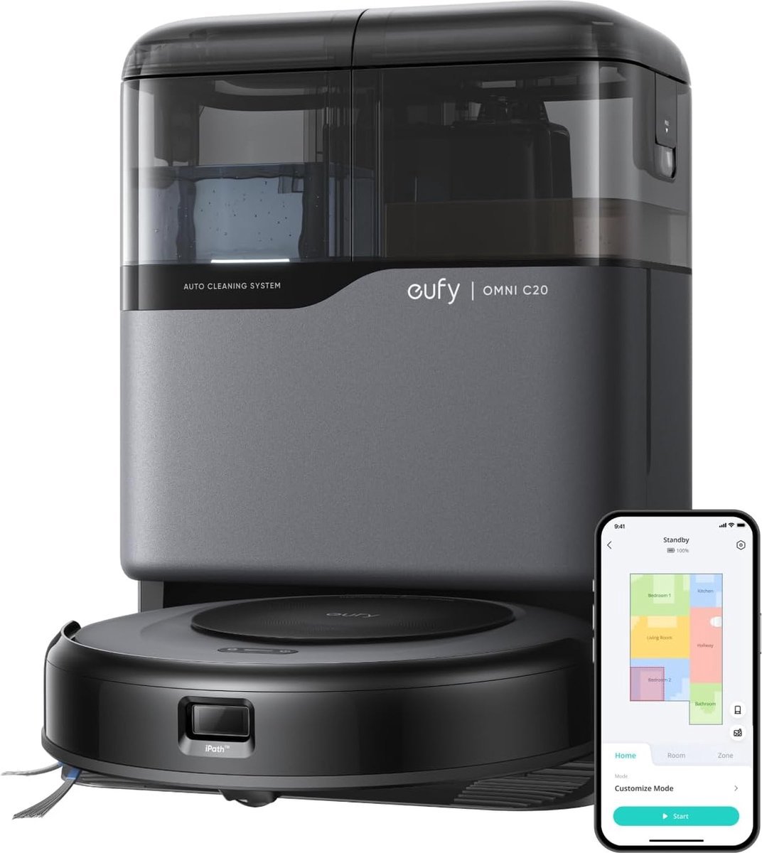 Eufy Omni C20 Robotstofzuiger