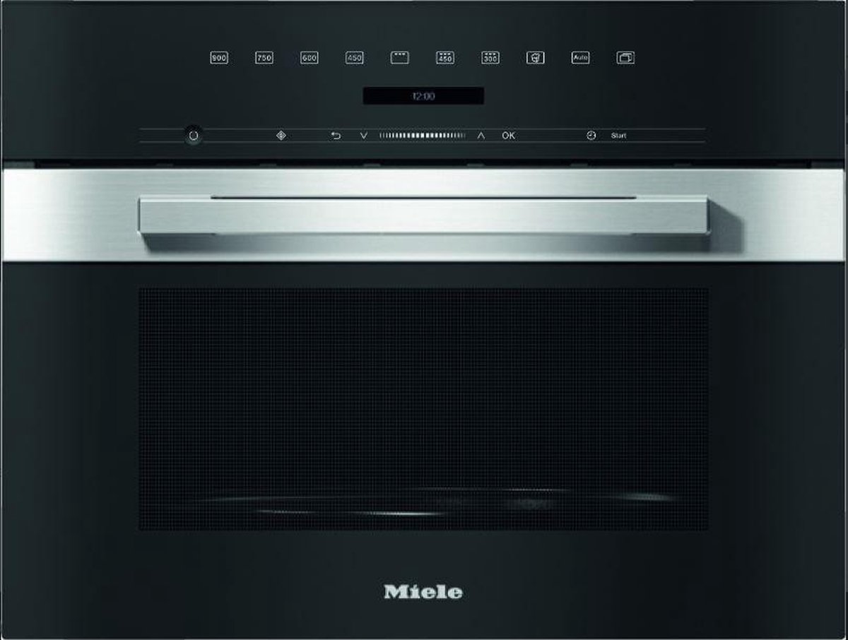 Miele M 7240 TC Roestvrij staal met CleanSteel Inbouw Magnetron