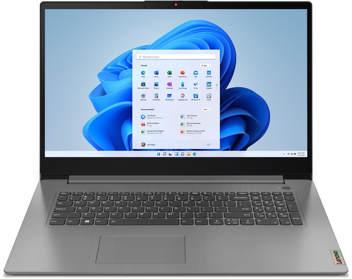Lenovo Notebook IdeaPad 3 17IAU7