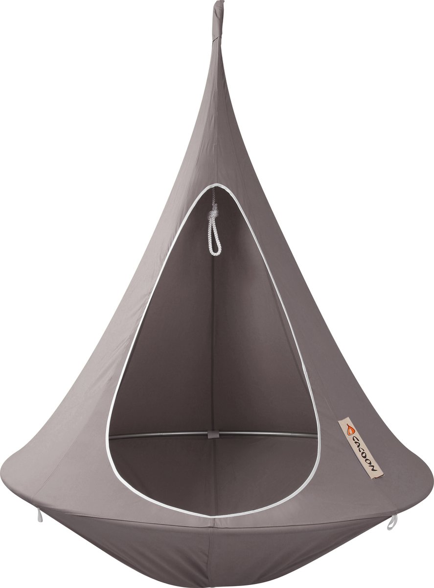 Cacoon Single Hangstoel - Taupe