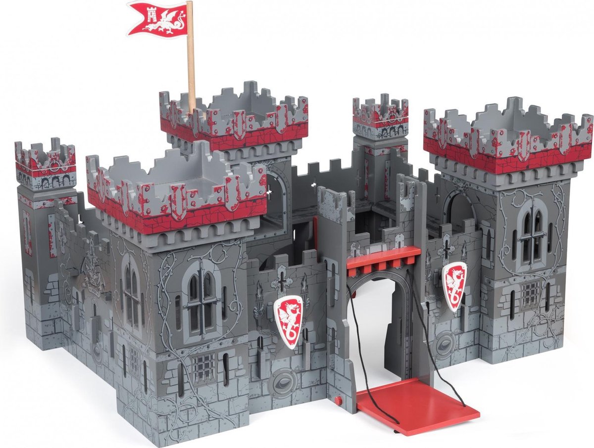 Papo Kasteel van de mutanten - 58x40,5x30,5 cm - 42 Onderdelen - Papo - OneSize - Speelgoed