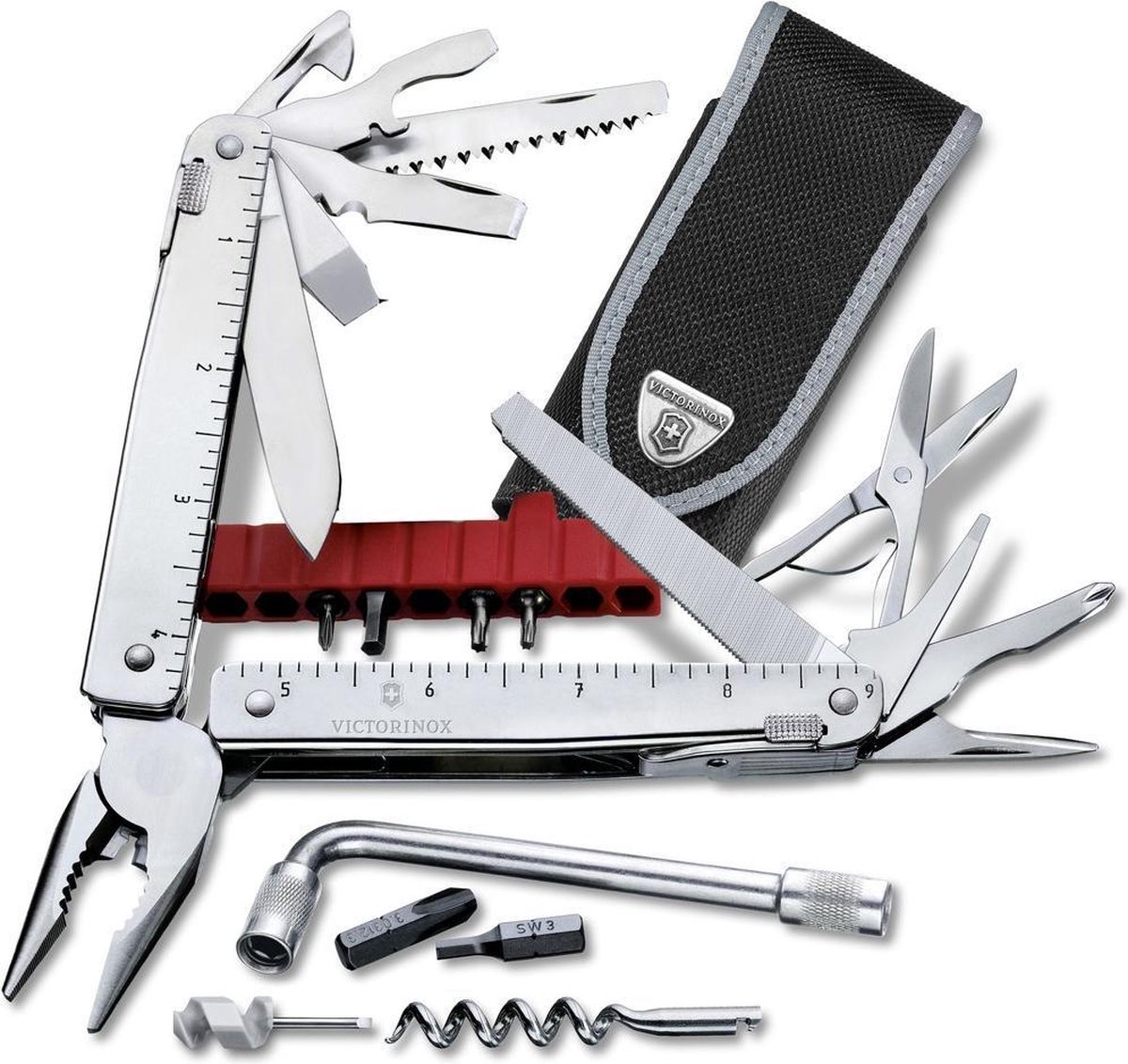 Victorinox SwissTool Plus I 3.0338.N Zwitsers zakmes Aantal functies 39 RVS