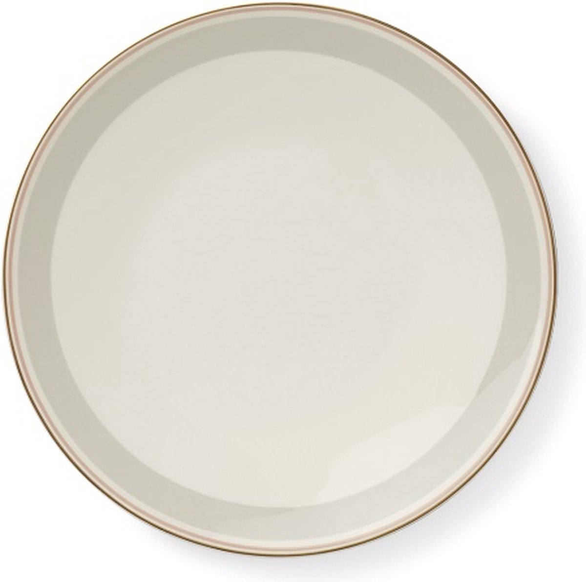 Dibbern - Capri - Dinerbord 28cm Khaki/Rose