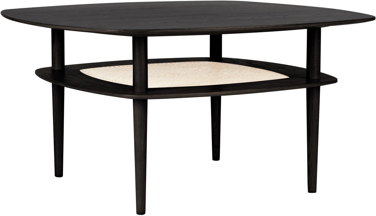 Umage Together Salontafel Smooth Square Zwart Eiken