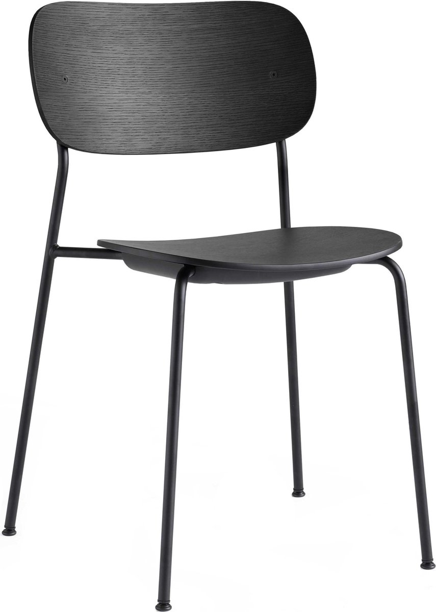 Audo Copenhagen Co Eetkamerstoel Zwart Eiken/zwart