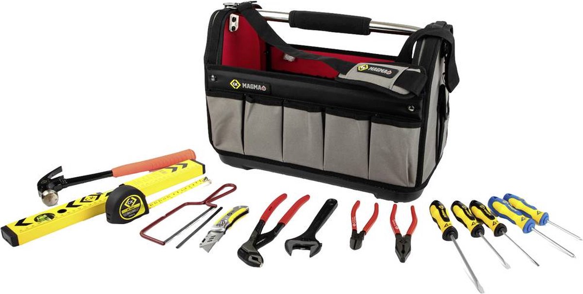 C.K T5971 Gereedschapsset Handwerker Incl. tas 15-delig