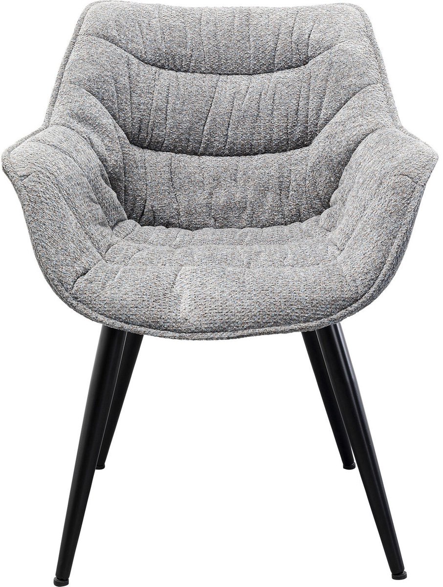 Kare Eetkamerstoel Thelma Melange Grey