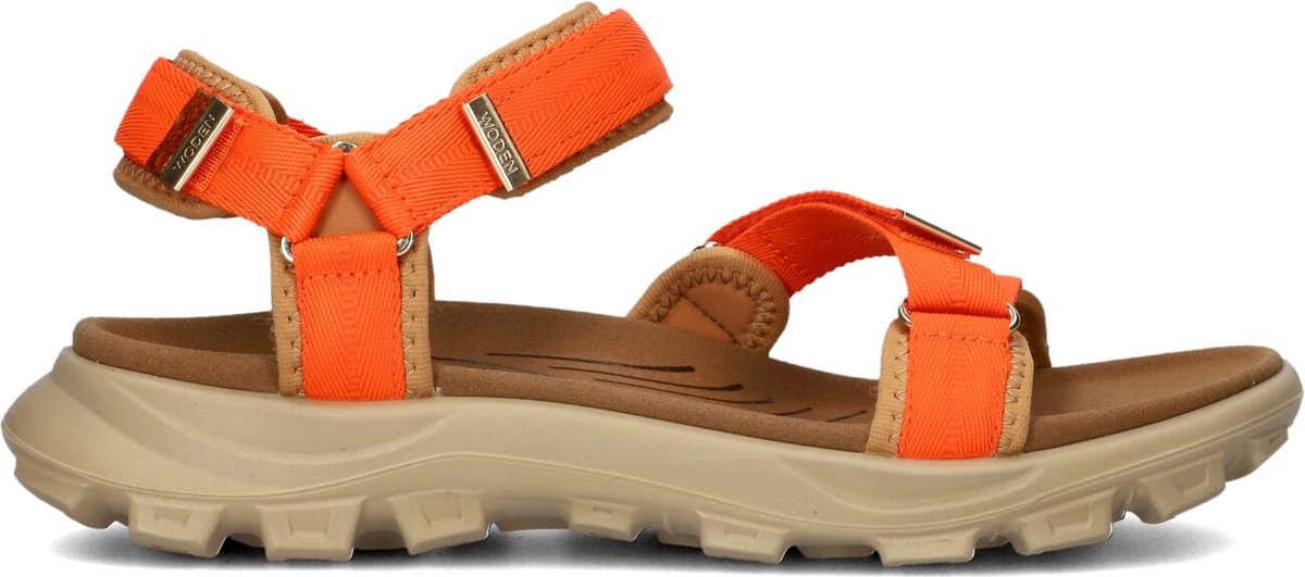 Woden Sandalen - Sandie - Tijger - Woden - 41 - Sandalen