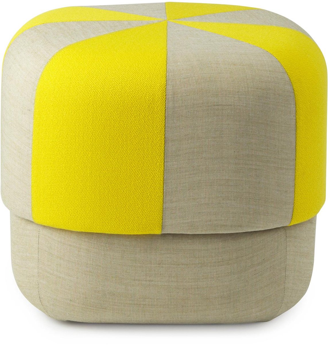 Normann Copenhagen Circus Duo Poef Small Geel