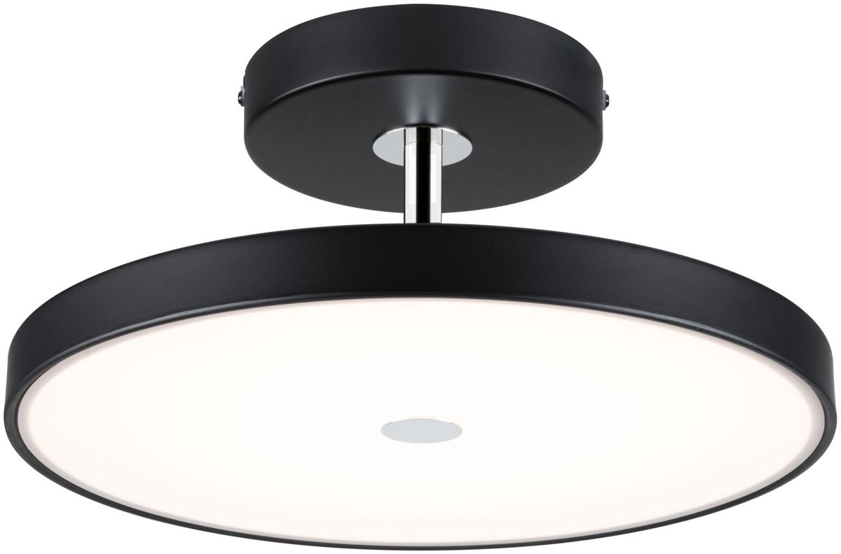 Paulmann 96781 Hildor LED-plafondlamp LED 26.5 W Zwart (mat), Chroom