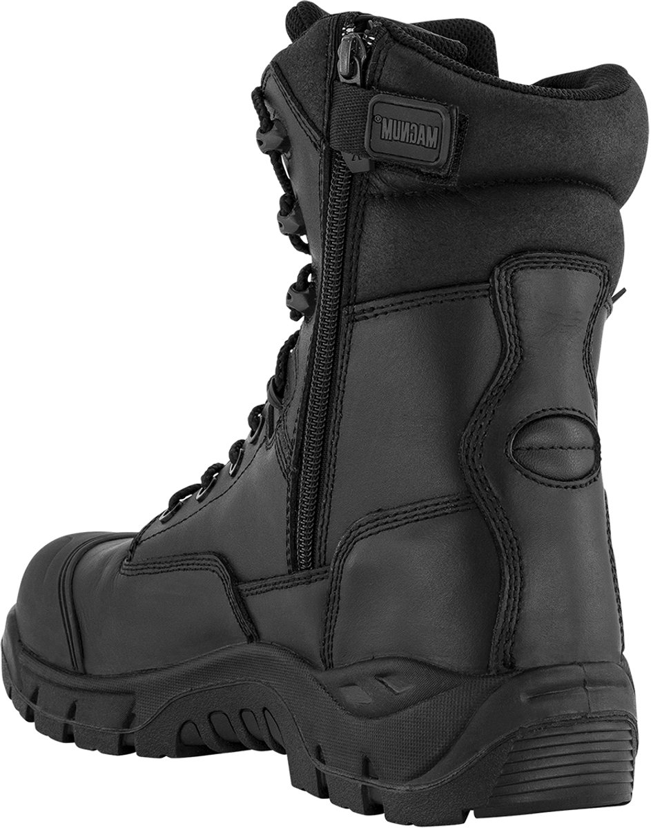 Magnum M801365 Precision Rigmaster Composite Toe & Plate Waterproof Side Zip - Black - 35