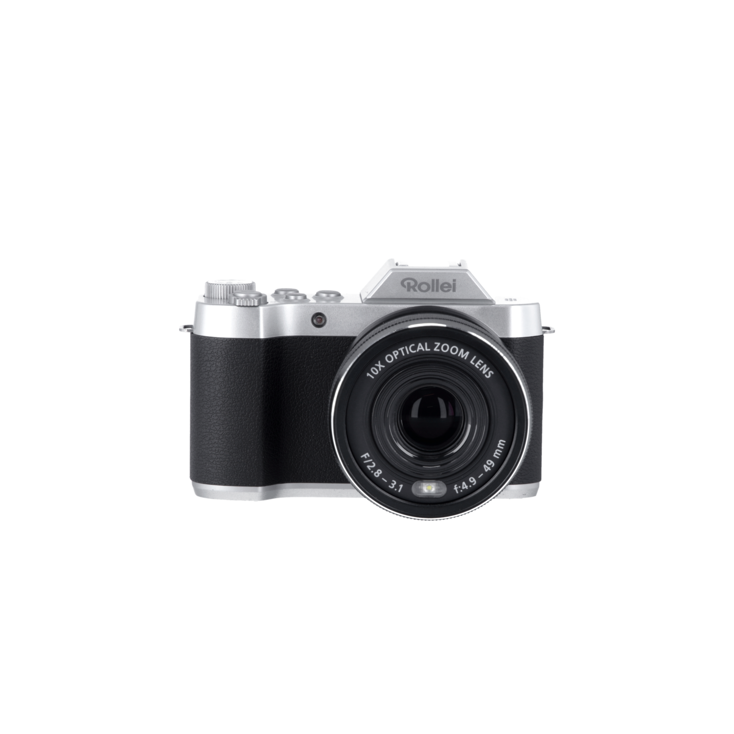 Rollei Powerflex 10x Retro Compactcamera Zwart