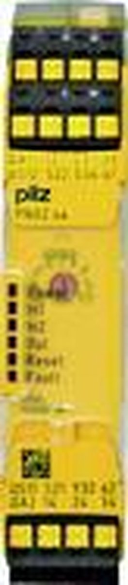 PILZ PNOZ s4 C 24VDC 3 n/o 1 n/c Veiligheidsschakelapparaat Voedingsspanning (num): 24 V/DC 3x NO, 1x NC (b x h x d) 22.5 x 100 x 120 mm 1 stuk(s)