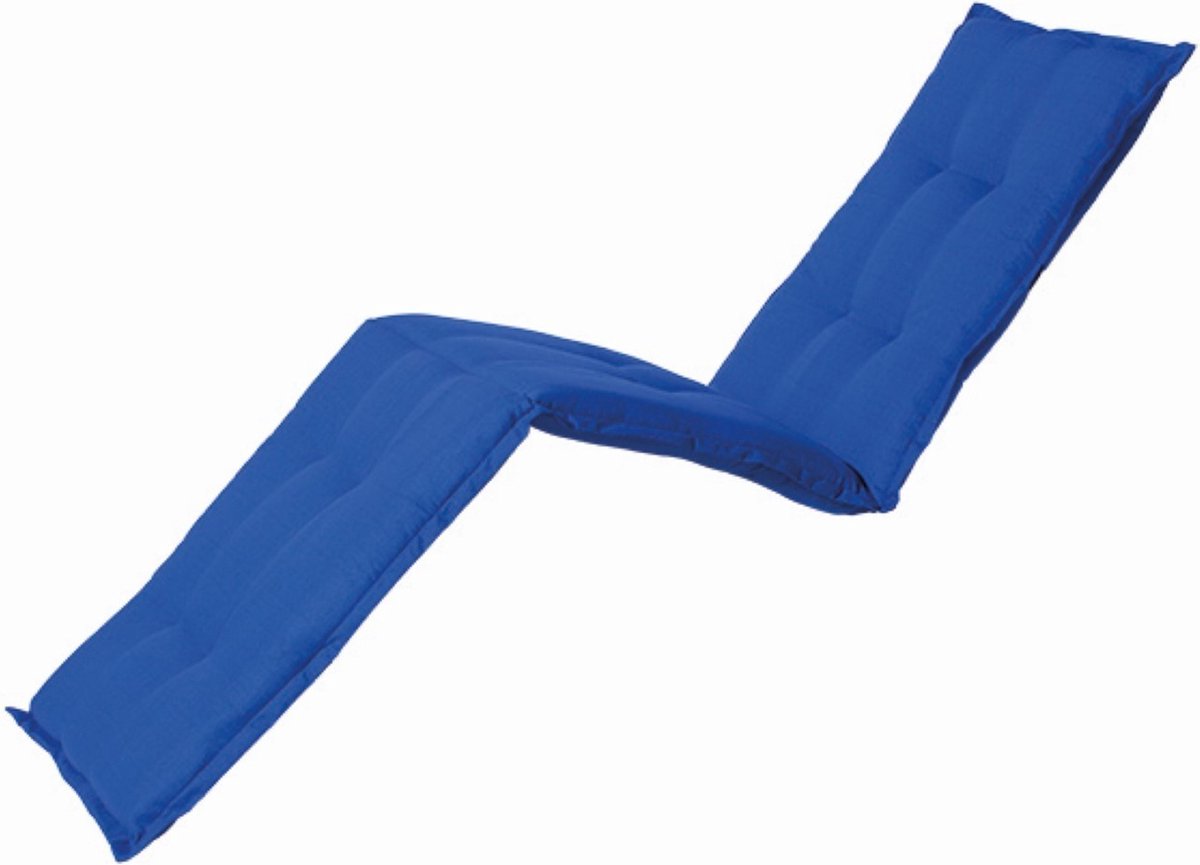 2 stuks! Kussen Ligbed 65x200 Basic kobalt - Madison