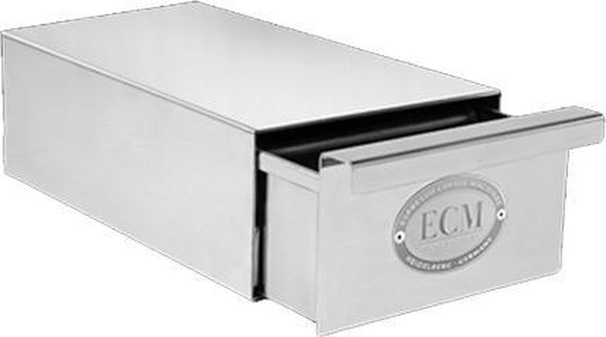 ECM Uitkloplade smal RVS