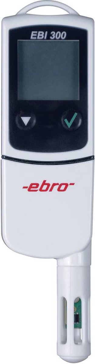 ebro 1340-6334 EBI 300 TH Multidatalogger Te meten grootheid Luchtvochtigheid, Temperatuur -30 tot 70 °C 0 tot 100 % Hrel