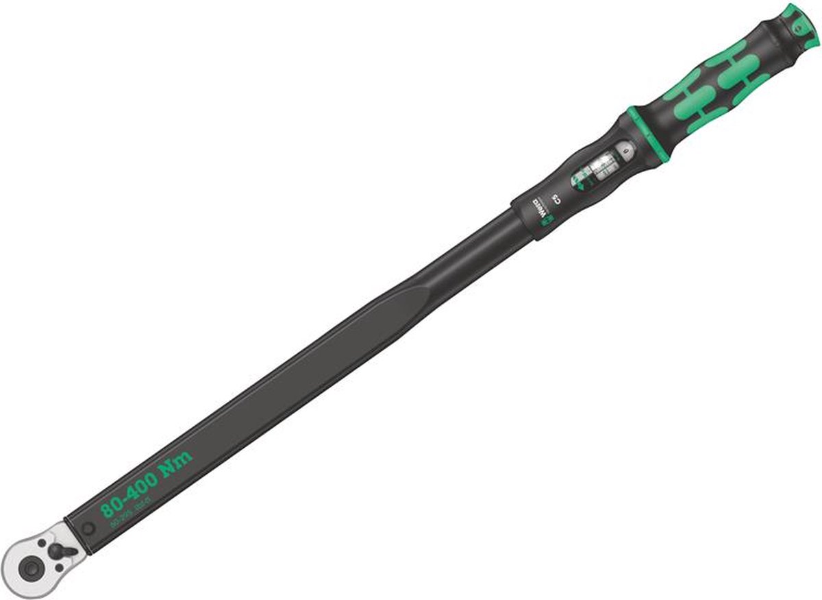 Wera 7000 A Momentsleutel met omschakelbare Ratel, 1/4 duim x 290 mm, 1 - 25 Nm - 1 stuk(s) - 05075624001