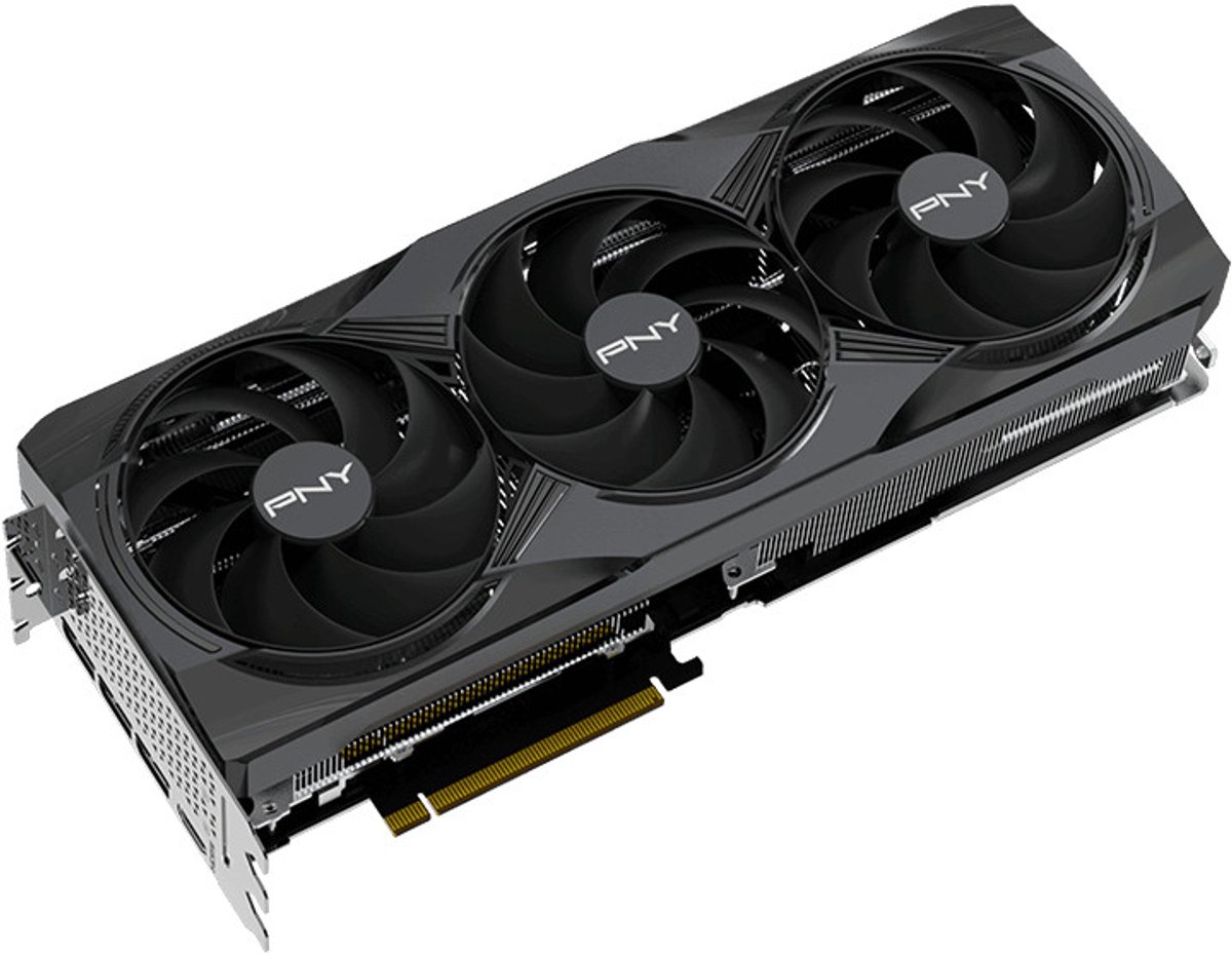 PNY Nvidia RTX 5080 Videokaart 16GB OC Triple Fan 16 GB GDDR7-RAM PCIe x16 HDMI 2.1, DisplayPort 2.1