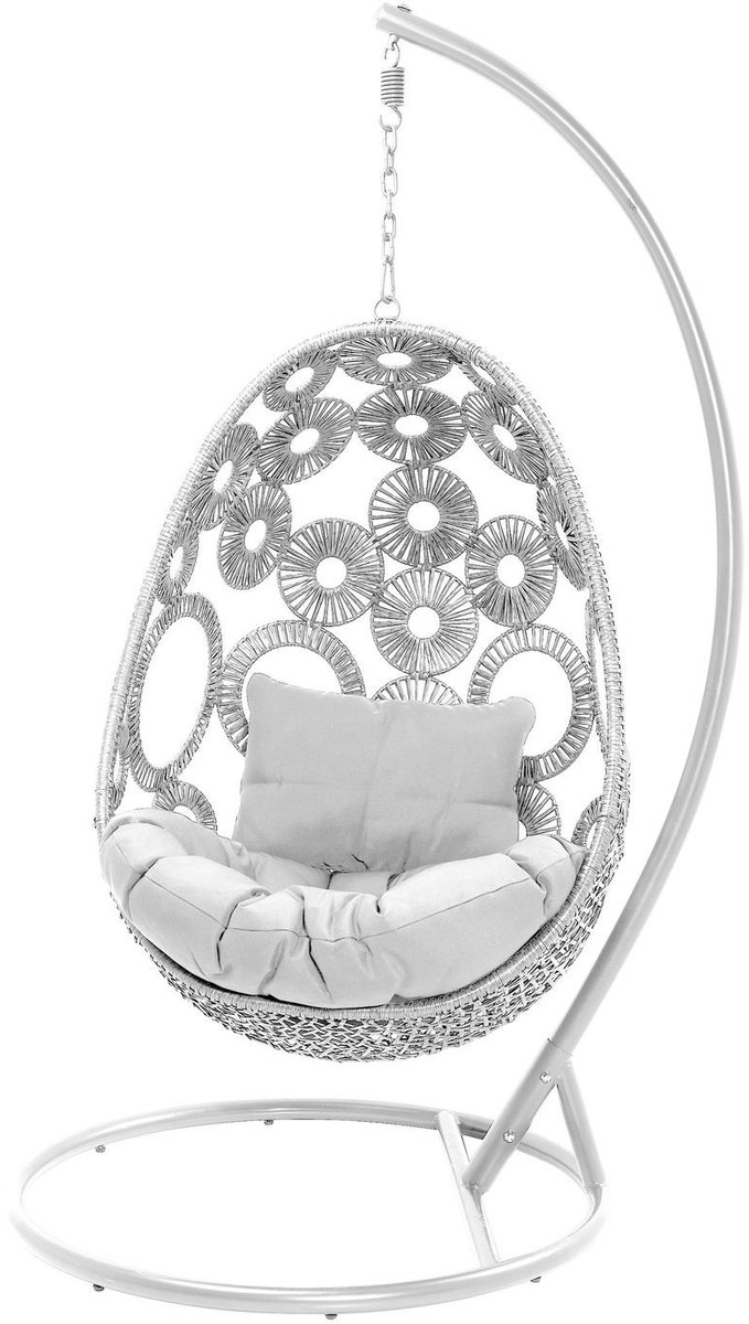 Kare Design Ibiza Hangstoel - Wit