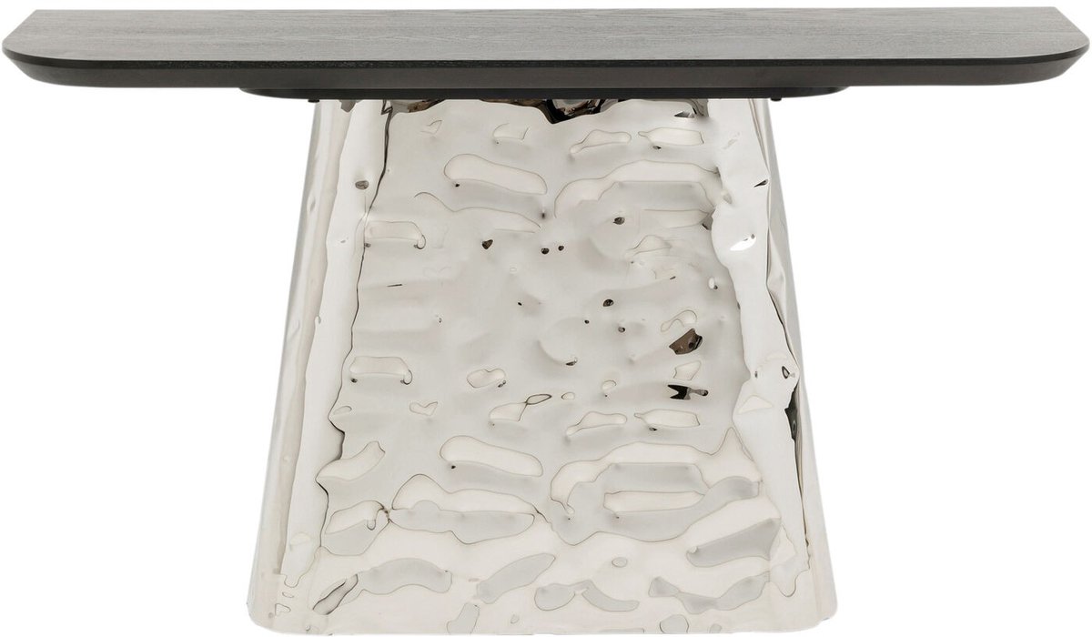 Kare Design Caldera console chroom 138x38cm