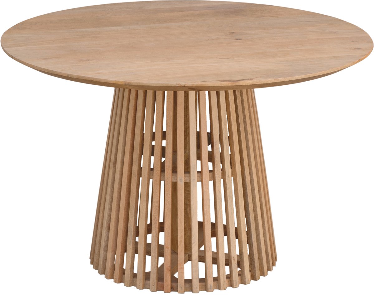 Lewis & Loft Eettafel Levi - FSC® mangohout - Rond - Ø120 cm - Naturel