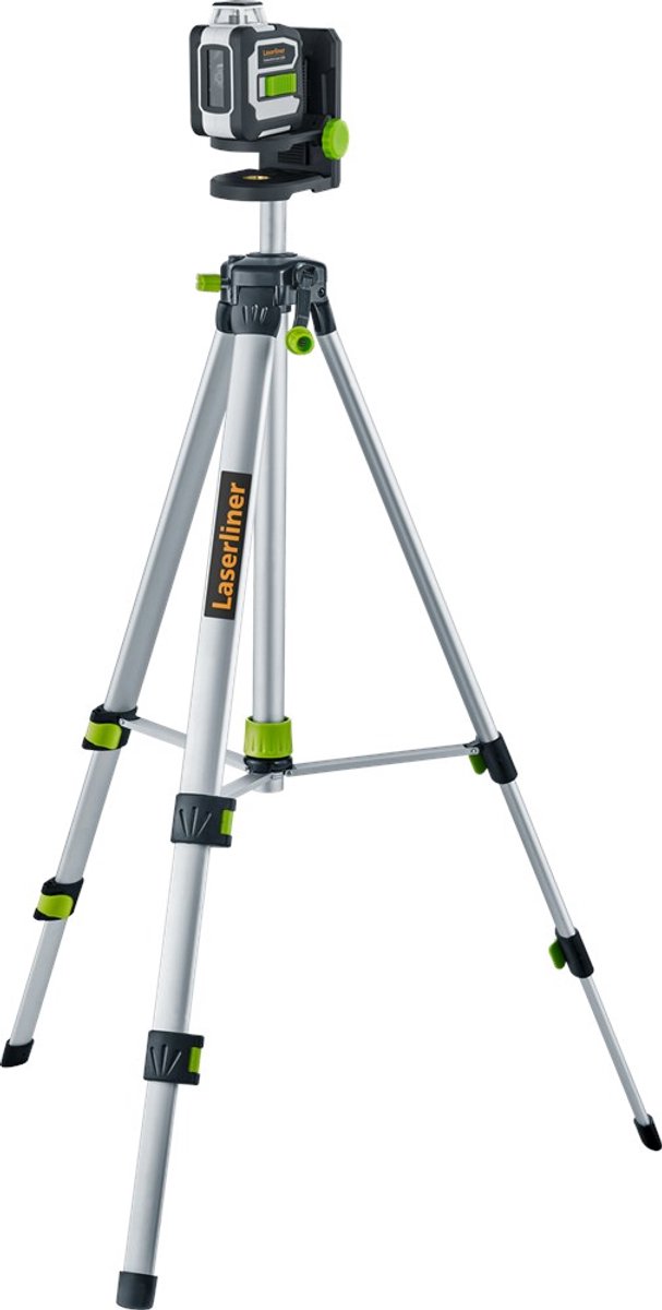 Laserliner CompactLine-Laser G360 Kruislijnlaser Set Incl. Statief In Tas - 2 Lijnen - 30m - Groen - Bluetooth