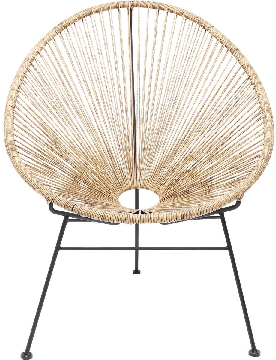 Kare Fauteuil Spaghetti Nature