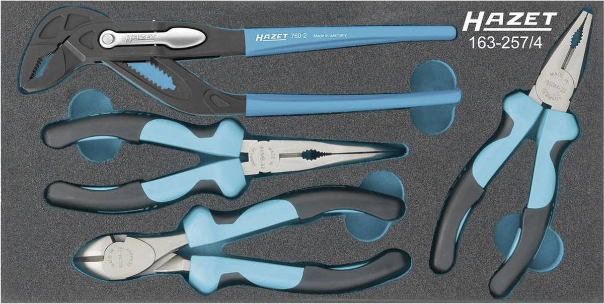 HAZET Tangenset 163-257/4 · 4-delig