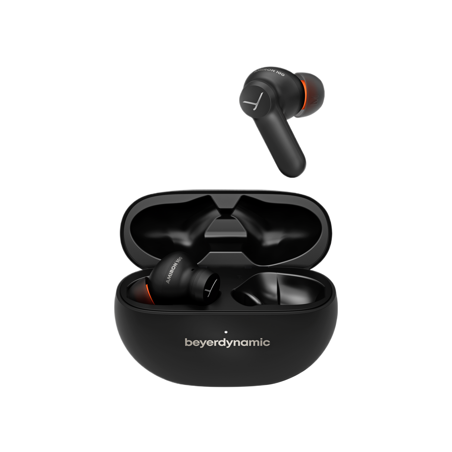 Beyerdynamic Amiron 100 Bluetooth Open-ear Hoofdtelefoon Zwart Oordopjes Zwart