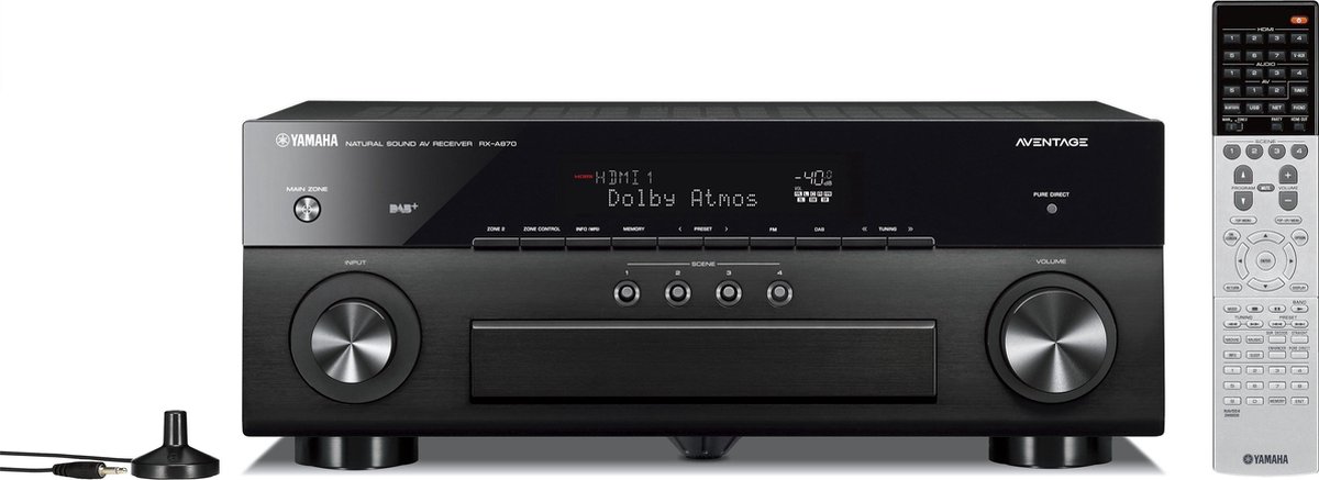 RX-A870 zwart (outlet)