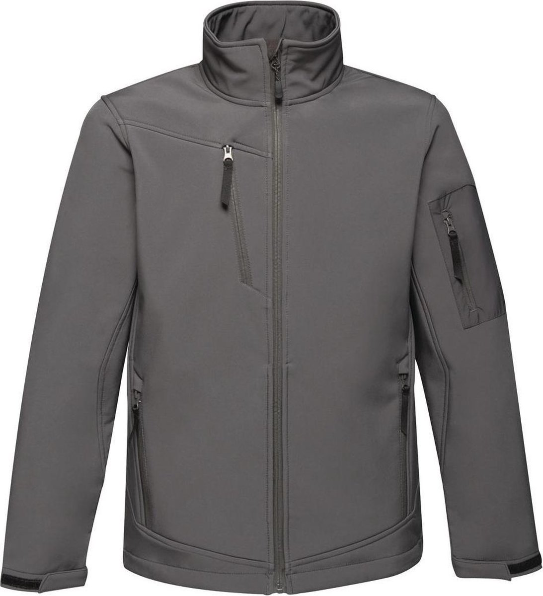 Ragetta RG674 Softshell Jacket Arcola - Seal Grey (Solid)/Black - 3XL