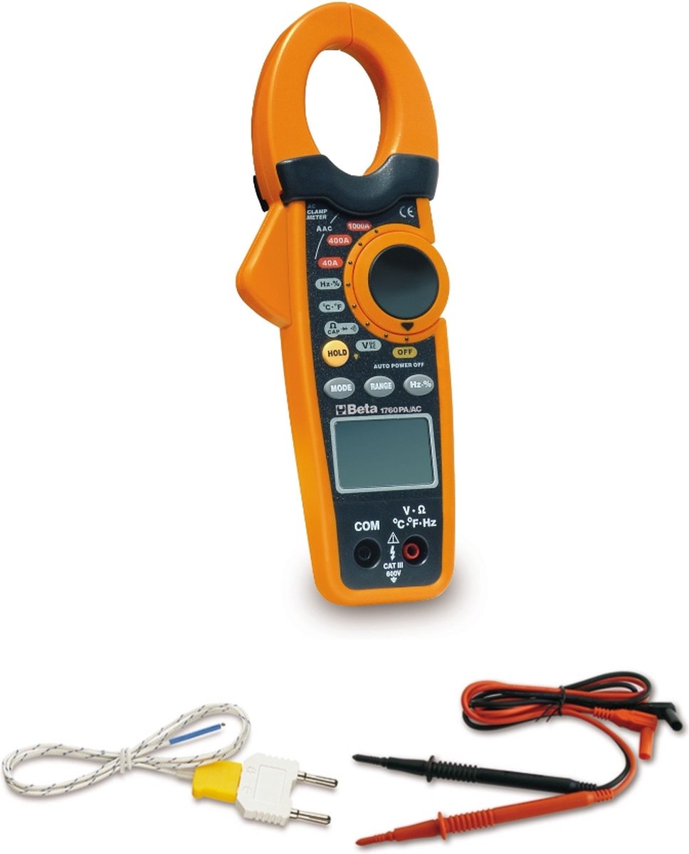 Beta Multimeter en ampereklem. 1760PA/AC - 017600050