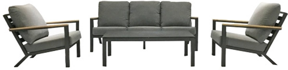 OWN Cardiff Sofa Loungeset 5 - Antraciet - Own