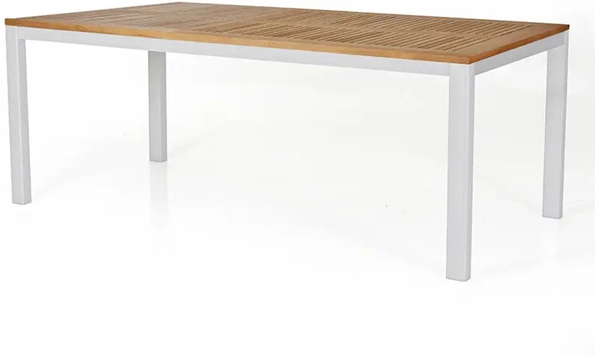 Stefano Tuintafel Wit - 180x90 cm Trestino - Trestino