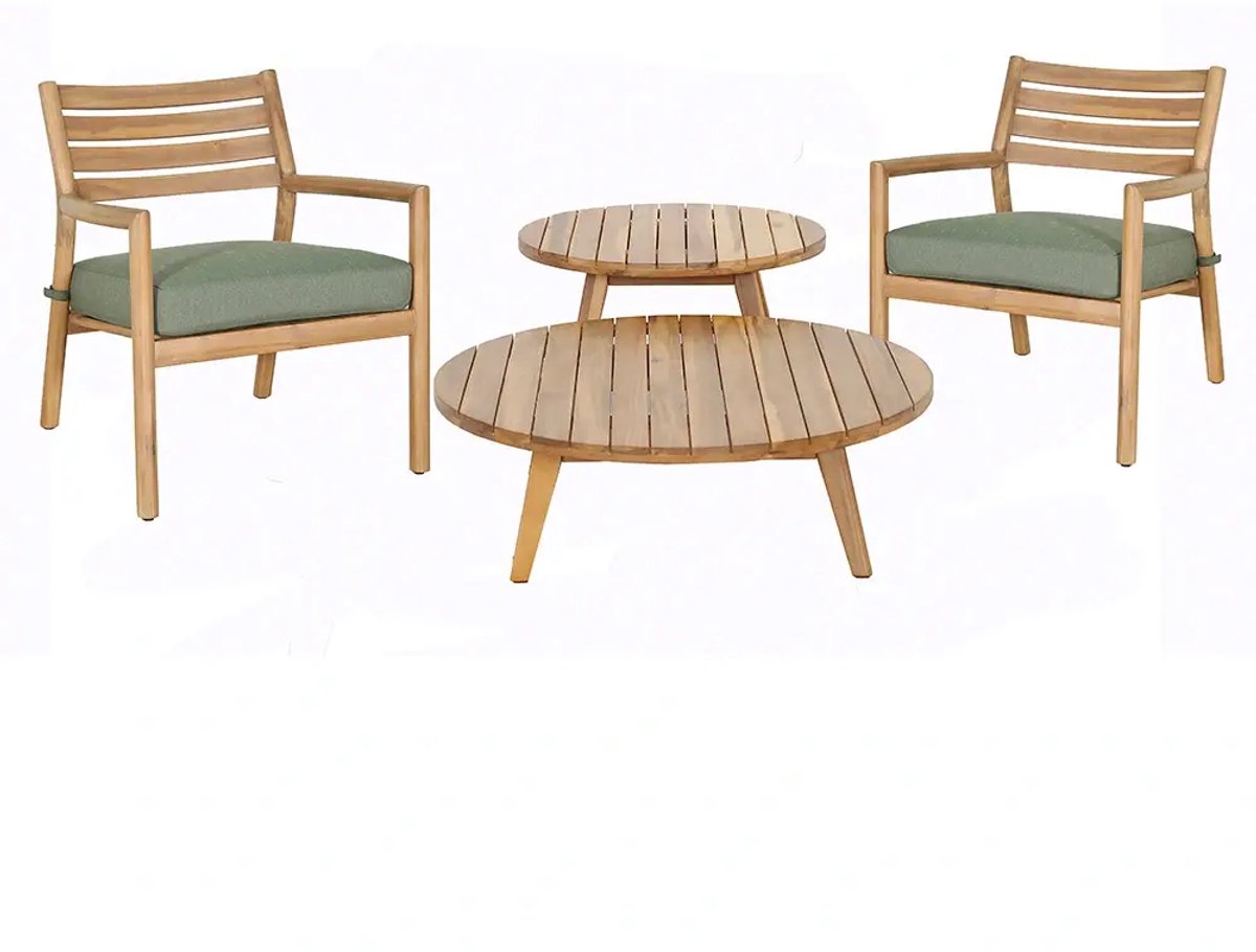 Dienten Loungeset 4-dlg Buitengewoon de Boet - Buitengewoon de boet