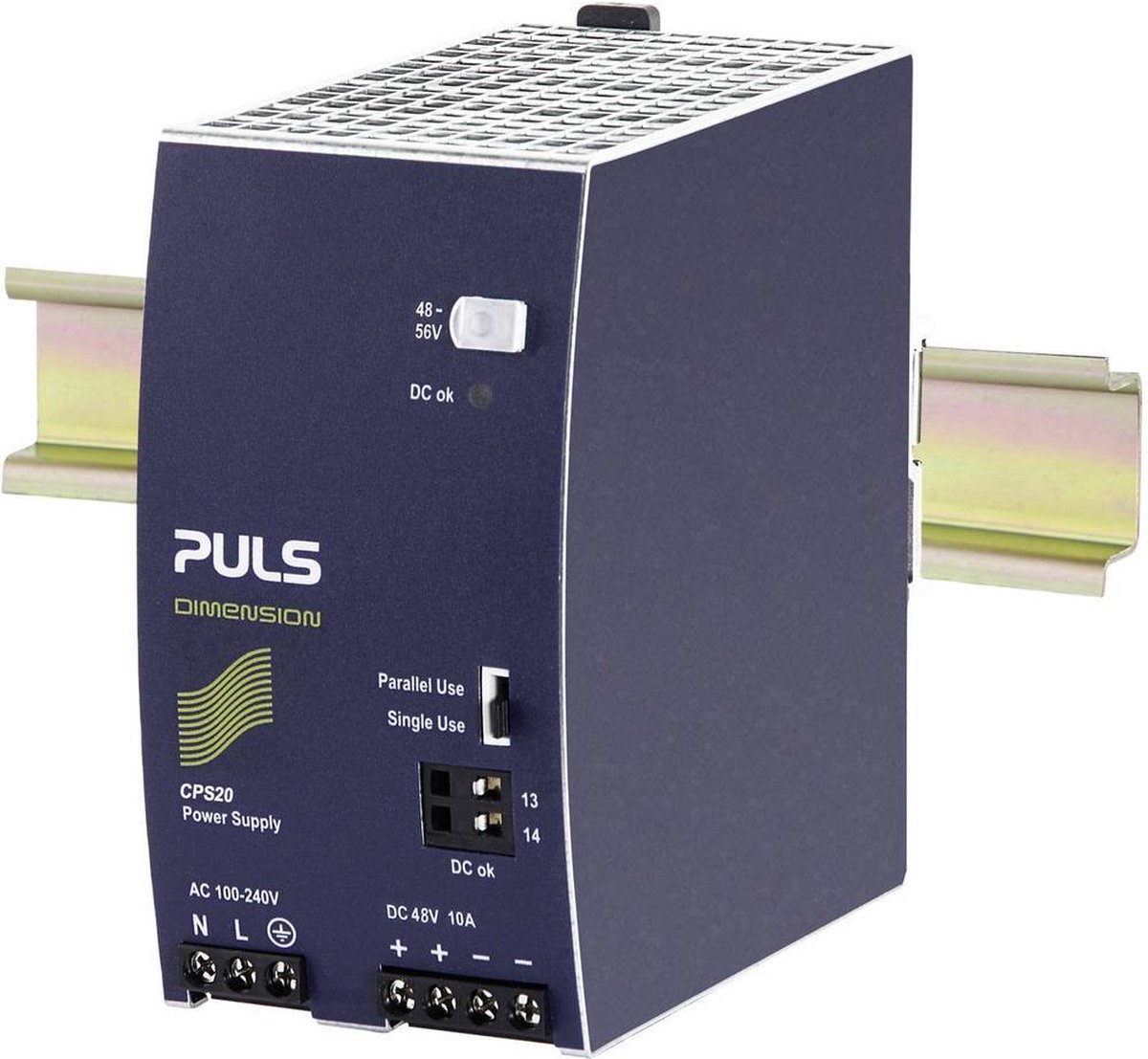 PULS CPS20.481 DIN-rail netvoeding 48 V/DC 10 A 480 W Aantal uitgangen: 1 x Inhoud: 1 stuk(s)
