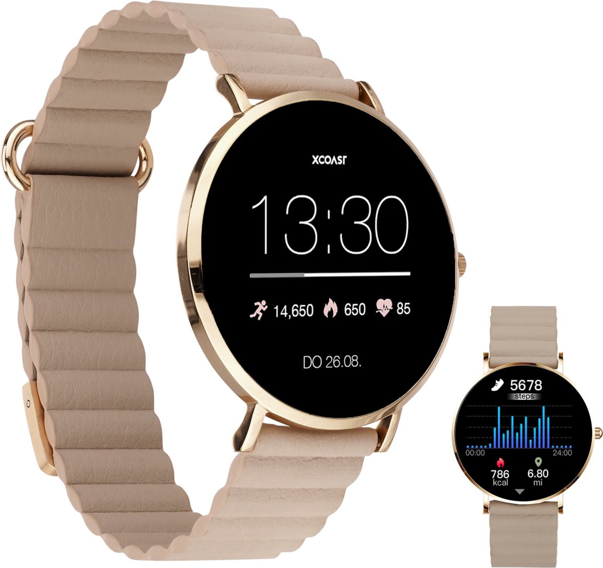 XCOAST SIONA 2 Smartwatch Zand