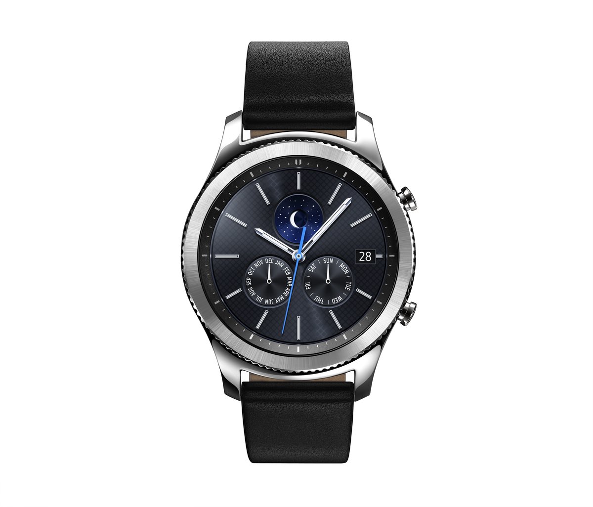 Samsung Gear S3 Classic Zilver (Zwart)