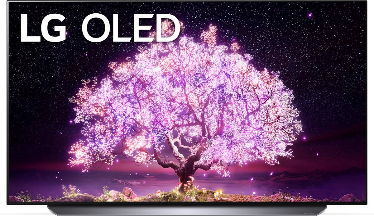 LG OLED48C17LB Zwart (buitenlands model)