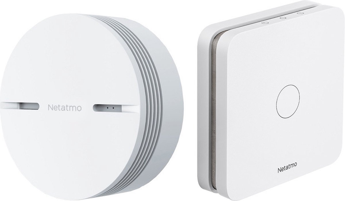 Netatmo Slimme Rookmelder + Slimme CO melder