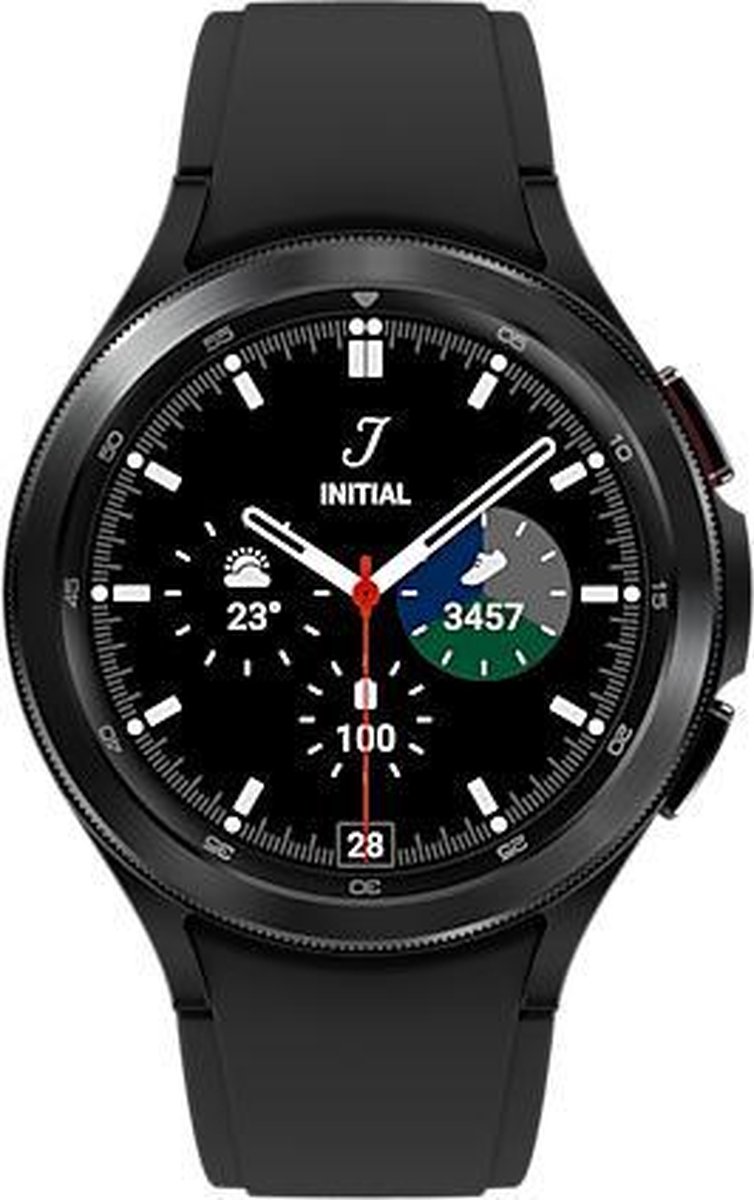 Samsung Galaxy Watch4 Classic 3,56 cm (1.4") Super AMOLED 46 mm 4G Zwart GPS